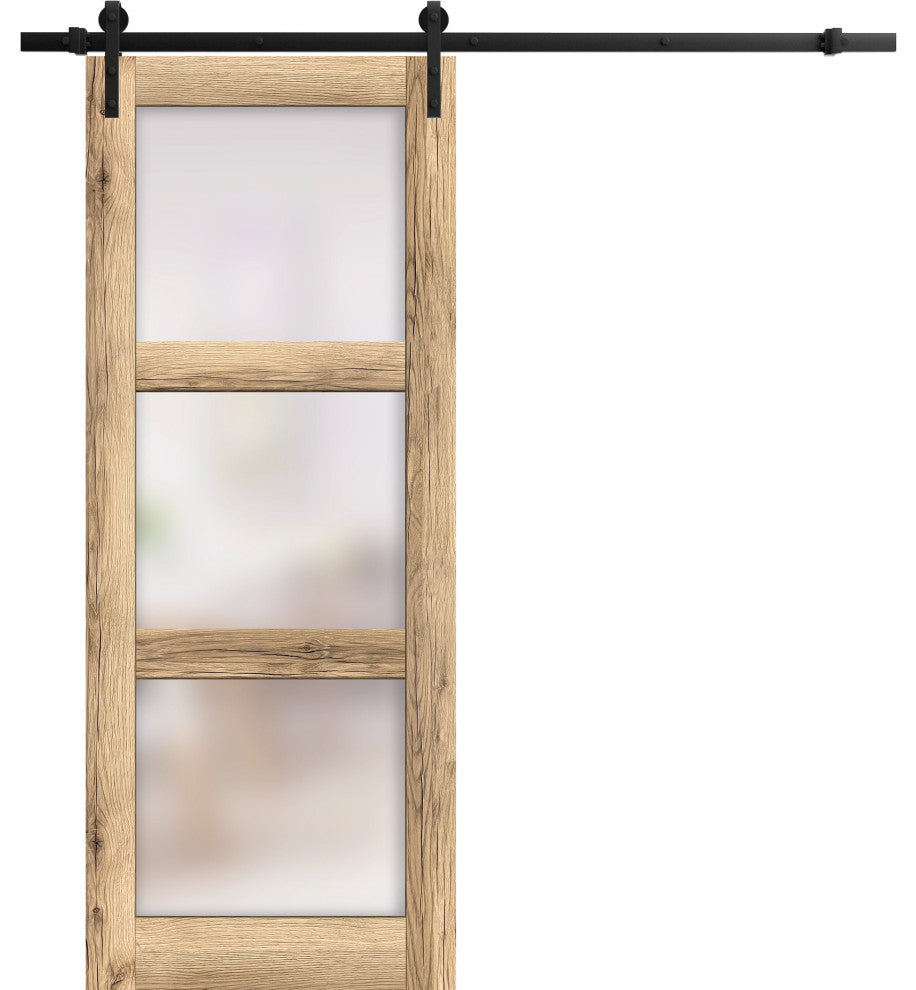 Barn Door 42 x 84 | Lucia 2552 Oak | 8FT
