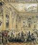 Jean-Michel Moreau Banquet Given in the Presence of the King Gallery Wrap Canvas