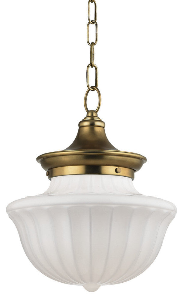 Hudson Valley Dutchess One Light Pendant 5012-AGB