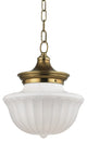 Hudson Valley Dutchess One Light Pendant 5012-AGB