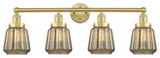 Innovations Chatham 4 33.5" Bath Vanity-Light Satin Gold