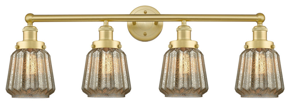 Innovations Chatham 4 33.5" Bath Vanity-Light Satin Gold