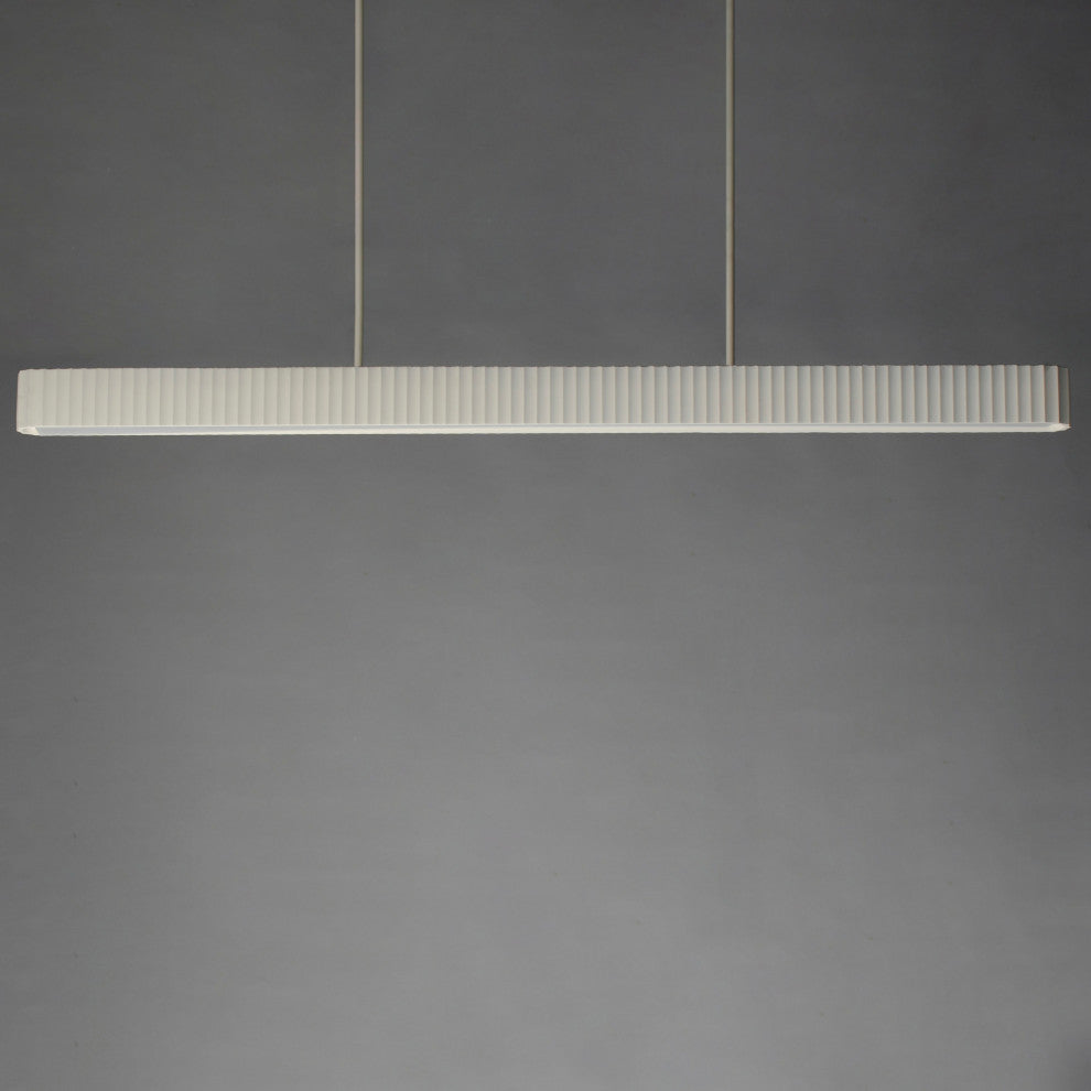 ET2 E25178 Delphi 61"W LED Suspension Linear Pendant - Chaulk White