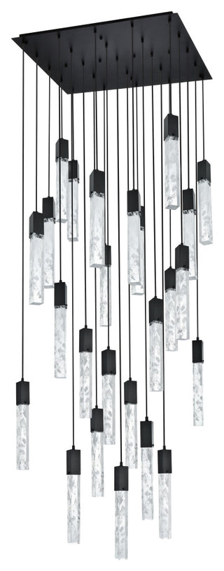 Home Living 36" Chandelier, Black