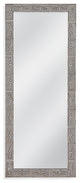 Newton Floor Mirror - Bone/Black