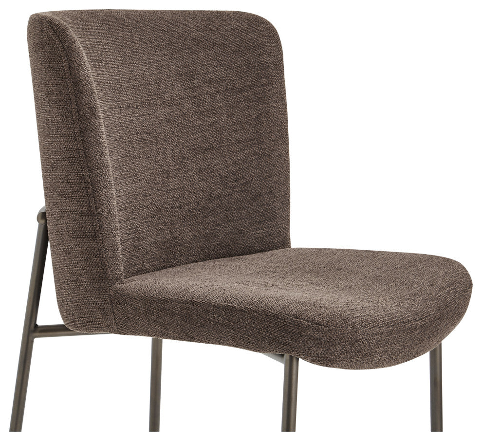 Early Dining Chair Dark Brown-Set of Two