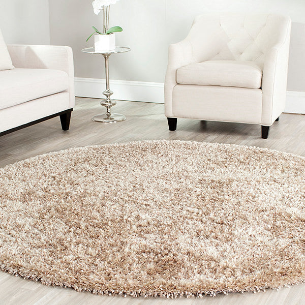 Safavieh Malibu Shag Mls431N Natural Area Rug