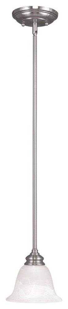 Essex Mini Pendant, Brushed Nickel