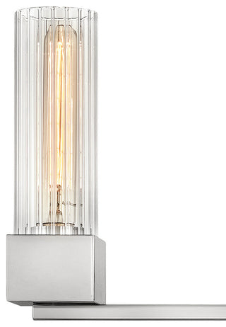 Hinkley Xander Medium Three Light Vanity, Polished Nickel