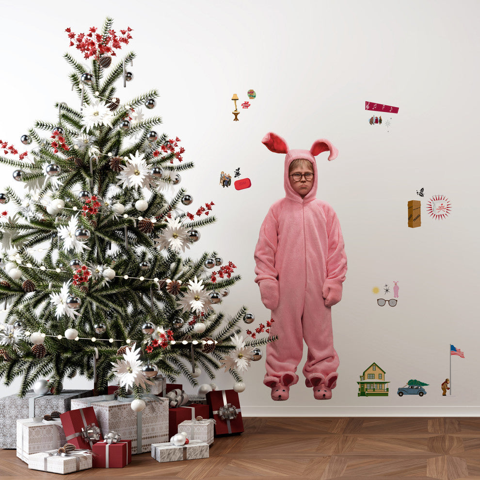 A Christmas Story Ralphie Bunny Suit Giant Wall Decals