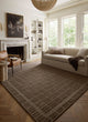 Chris Loves Julia x Loloi Bradley Cocoa / Cocoa 3'-6" x 5'-6" Accent Rug