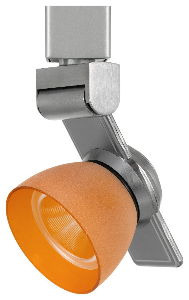 12W LED Track Fixture, Amber Frost