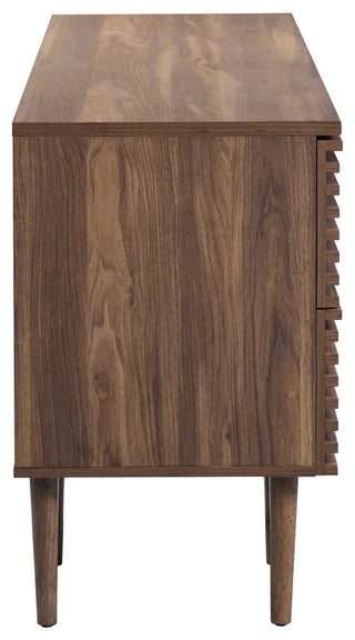 Render Office Desk, Walnut