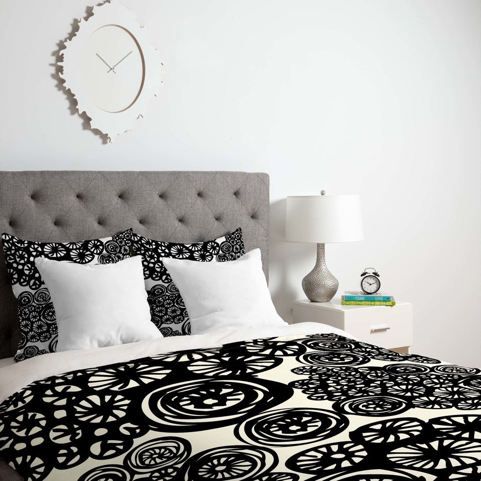 Deny Designs Julia Da Rocha Circo Doodles Duvet Cover - Lightweight