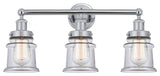 Innovations 616-3W-PC-G182S Canton 3 Light Bath Vanity Light, Polished Chrome