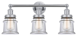 Innovations 616-3W-PC-G182S Canton 3 Light Bath Vanity Light, Polished Chrome