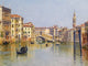 Tile Mural, Rialto Bridge Venice By Antonietta Brandeis Boat River Lake Glossy