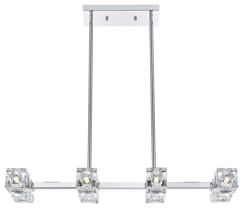 30" Pendant Light, Chrome