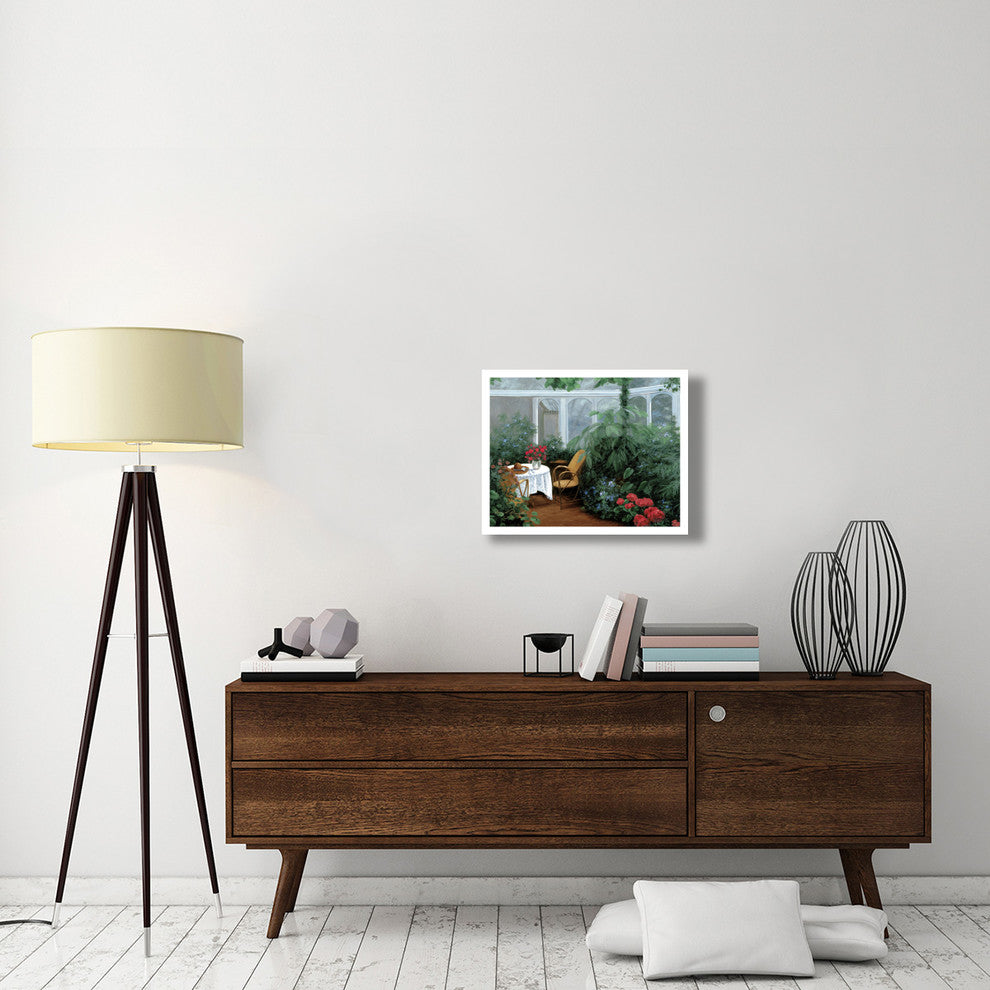 "Garden Room" Digital Paper Print by Diane Romanello, 26"x20"
