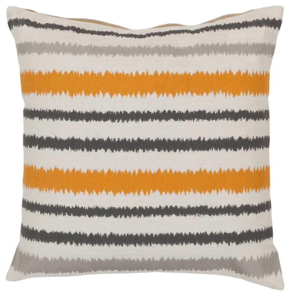 Surya Ikat Stripe AR-103 22" x 22" Pillow Kit