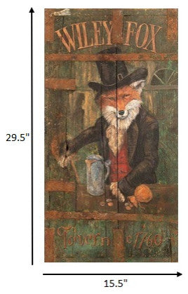 c1760 Fox Tavern Wall Art