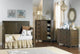 Castello 5-in-1 Convertible Baby Crib, Weathered Brown