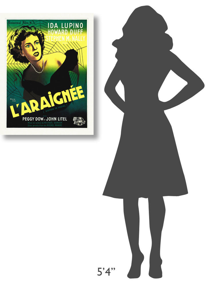 "French - Women in Hiding" Canvas Giclee by Hollywood Photo Archive, 23"x30"