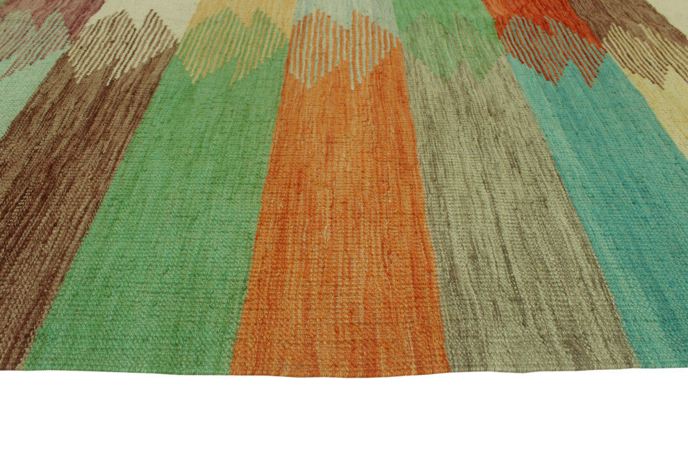 Winchester Kilim Rezzan Red/Beige Rug, 8'6x11'6