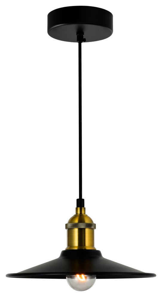 Brave 1 Light Black Mini Pendant