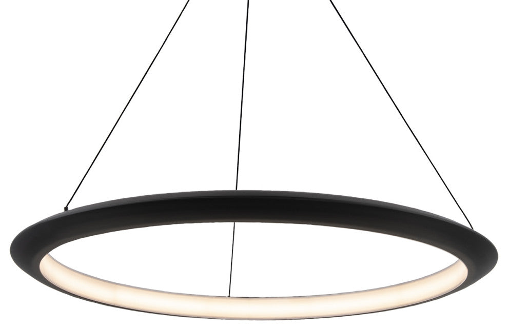 Modern Forms The Ring LED Pendant PD-55036-30-BK
