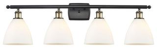 Innovations 516-4W-BAB-GBD-751 4 Light Bath Vanity Light, Black Antique Brass