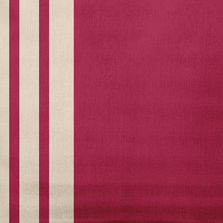 18"x18" Stripe Decorative Throw Pillow, Cranberry