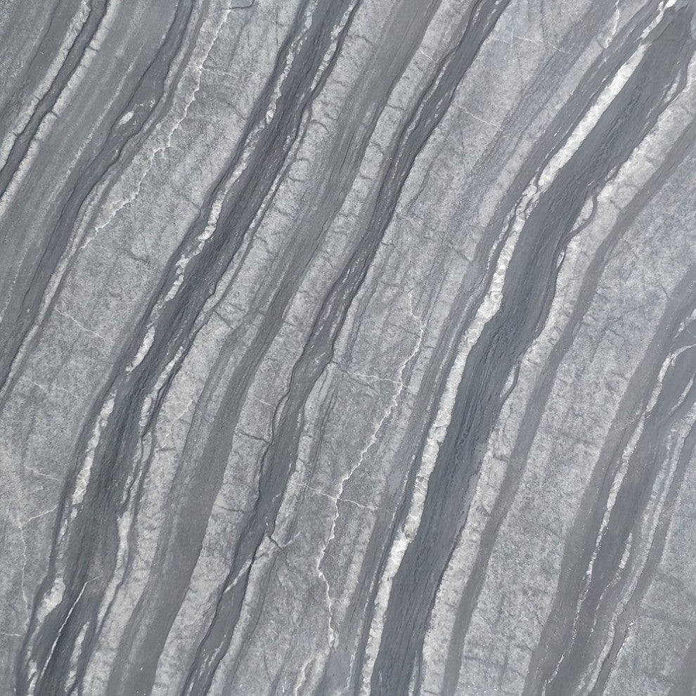 Silver Wave Black Forest Grey Antico Wood Vein Marble 12x12 Tile Honed,100sq.ft.