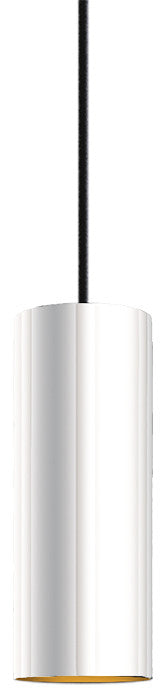 Novo Tall Reflector Ring Diffuser Acrylic Single Pendant White Socket