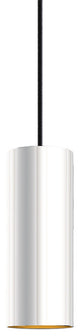 Novo Tall Reflector Ring Diffuser Acrylic Single Pendant White Socket