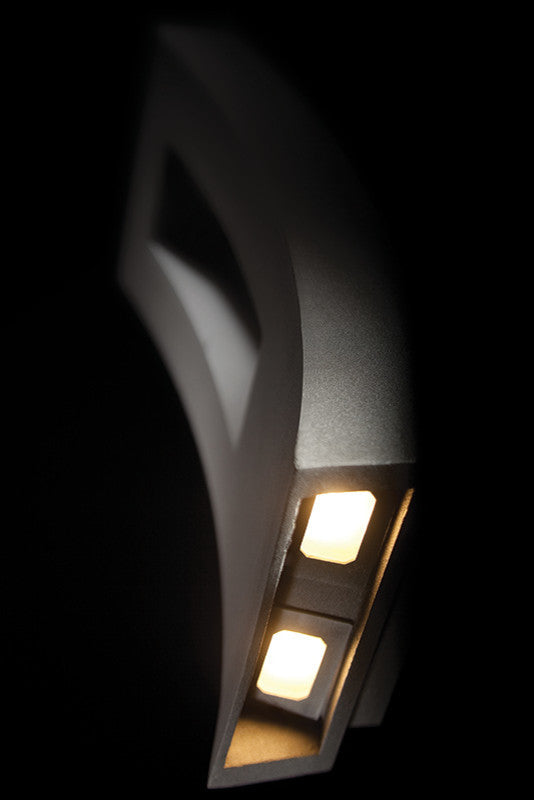 Modern Forms Dawn LED Wall Light, Bronze, 16"