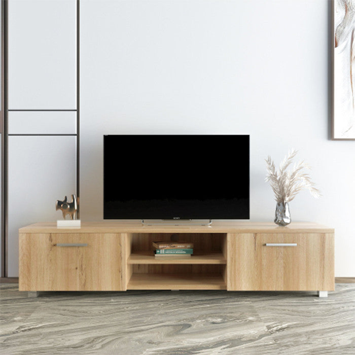 Living room TV benches MDF Oak modern tv stand