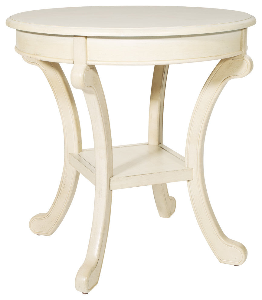 Vermont Accent Table, Antique Beige