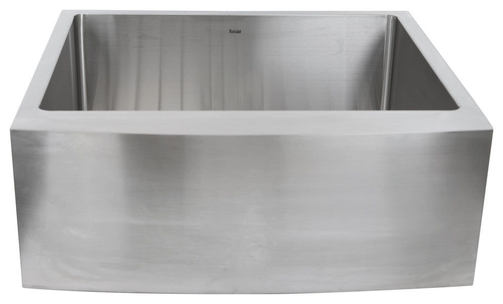 Nantucket Sinks 24" Pro Series Apron Farmhouse Stainless Steel Kitchen Sink