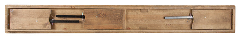 Durable and Solid Pine Folding Farm Bench