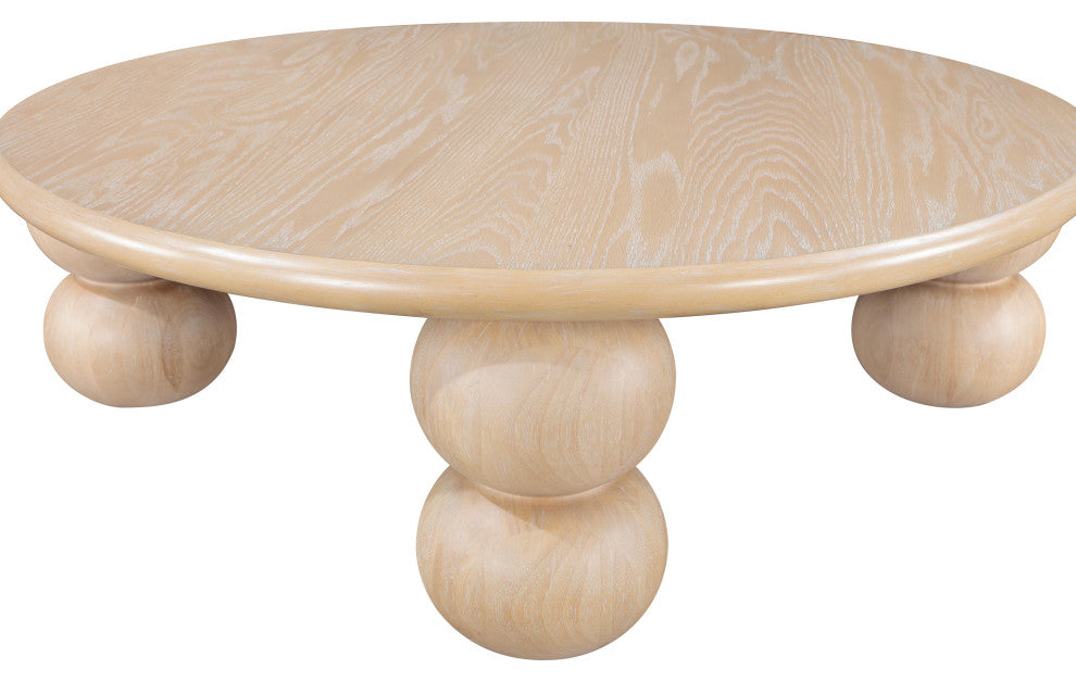 Kelvin Wood Coffee Table, Natural
