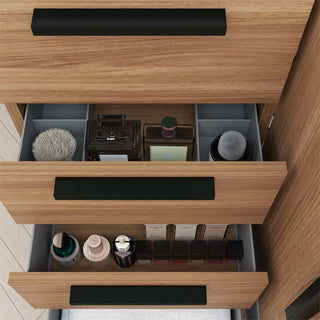 Carla 48" Freestanding Bathroom Vanity, Rosewood