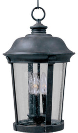 Maxim 3028 Dover 17" Tall 3 Light Outdoor Pendant - Bronze