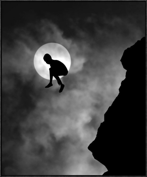 "Adrenaline" Framed Canvas Giclee by Hengki Lee, 31x37"