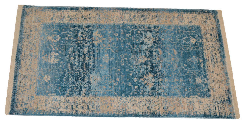 Machine Made Polyester Durable Indoor Outdoor Washable Oriental Pattern Footmat