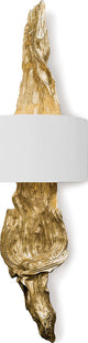 Driftwood Sconce (Antique Gold Leaf)