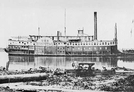 A Ship that Fought the Fever- Gallery Wrapped Canvas Art 28" x 42"