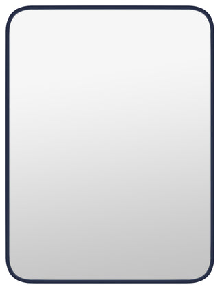 Waterloo 30x40 Blue Rectangular Metal Frame With Round Corner