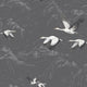 Laura Ashley Animalia Wallpaper, Dark Steel