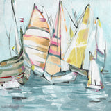 "It's High Time" Painting Print on Wrapped Canvas, 32"x32"